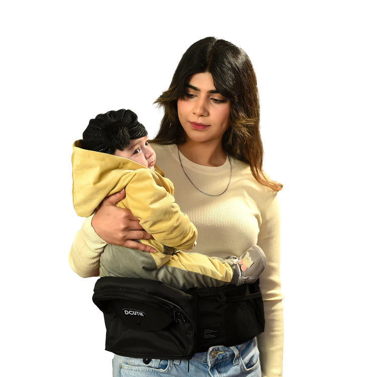 Adjustable Baby Hip Carrier โ Ergonomic & Lightweight Waist Seat for Newborns & Toddlers (6-36 Months)