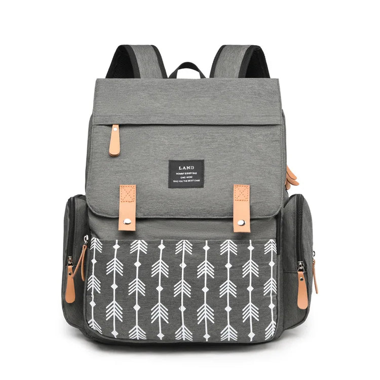 2022 Fashion New Baby Diaper Bag Backpack Multifunctional Diaper Bag Organizer with Thermal Milk Bottle Bag Baby Bags for Mom