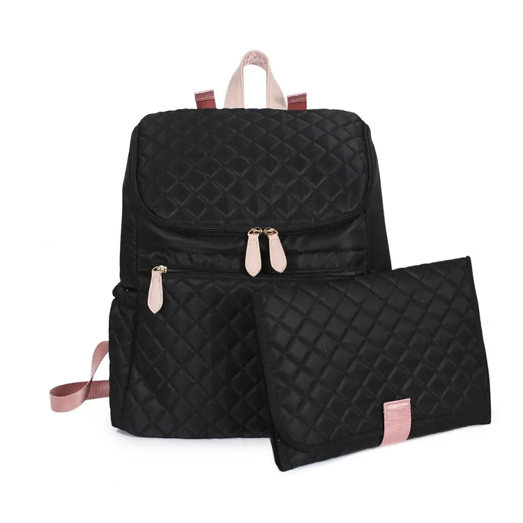 2022 Fashion New Baby Diaper Bag Backpack Multifunctional Diaper Bag Organizer with Thermal Milk Bottle Bag Baby Bags for Mom