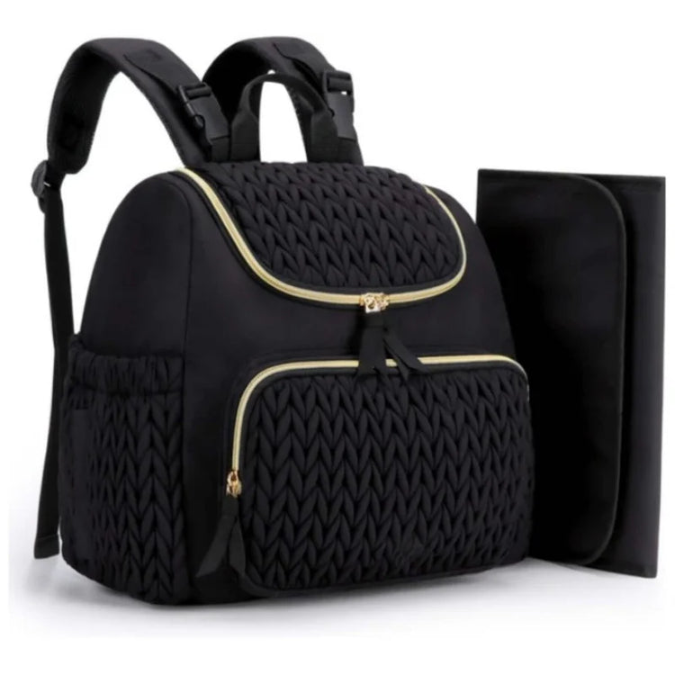 Mommy Diaper Bag Baby Stroller Organizer Backpack Large Capacity Outdoor Travel Maternity Bag With Insulated Pocket Changing Pad