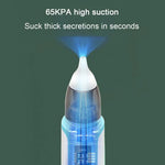 Baby Nasal Aspirator Baby Nose Cleaner Silicone Adjustable Suction Child Nasal Aspirator Health Safety Convenient Low Noise