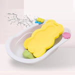 Sponge Baby Bath Mat Non-slip Sponge Mat Anti-skid Bathtub Infant Bath Pad Newborns Seat for Baby Care