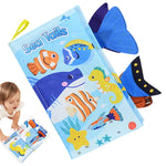 Crinkle Books For Babies Tails Babies Book Cute Sensory Babies Books Early Education Toys Creative Toddler Interactive Books For
