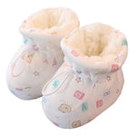 Baby Warm Winter Boots Non-Slip Texture Shoes Cozy Soft Kids Boots Non-Slip Texture Shoes Warm Cotton Winter Booties For Winter