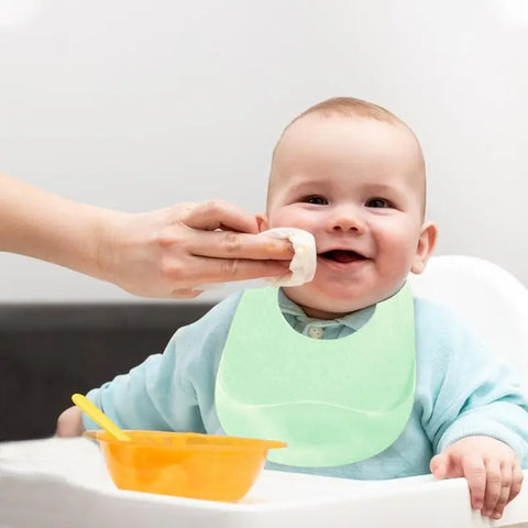 Baby Silicone Bibs Babies Waterproof Bib Solid Adjustment Children's Burp Cloths Accessories Newborn