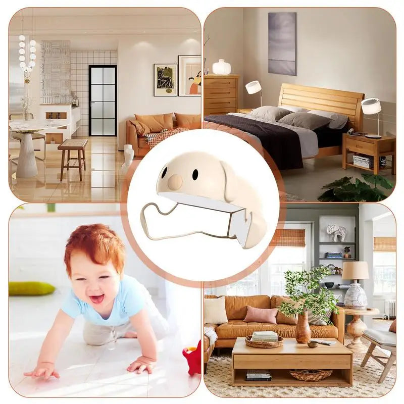 Corner Guards Baby Proof Cute Dog Silicone Protectors For Corners And Edges 4Pcs Furniture Corner Protector Guards With Strong