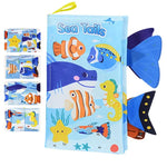 Crinkle Books For Babies Tails Babies Book Cute Sensory Babies Books Early Education Toys Creative Toddler Interactive Books For