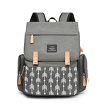 2022 Fashion New Baby Diaper Bag Backpack Multifunctional Diaper Bag Organizer with Thermal Milk Bottle Bag Baby Bags for Mom