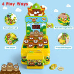 VATOS Mini Coin Operated Arcade Game Bank with 2 Hammers, Interactive Electronic Developmental Toy for Kids Ages 3-6