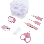 Luxurious Essential Baby Grooming Kit - Complete 7 Piece Set for Newborn Nursery Care and Health - Ideal for Easily Grooming, Tr