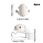 Corner Guards Baby Proof Cute Dog Silicone Protectors For Corners And Edges 4Pcs Furniture Corner Protector Guards With Strong
