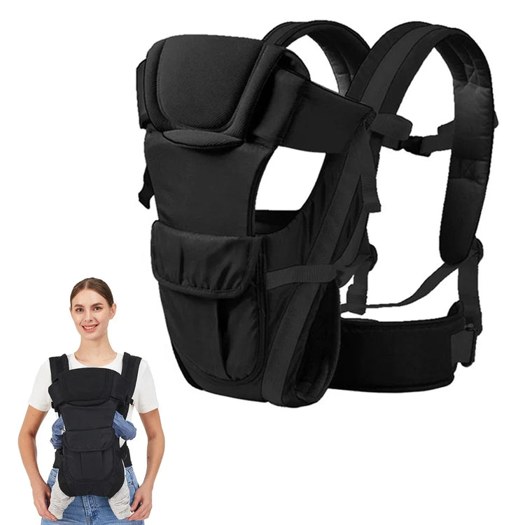 Baby Sling Carrier, 4-in-1 Ergonomic Baby Backpack Carrier, Easily Adjustable Baby Carrier Newborn to Toddler Poop bags dog