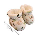 Baby Warm Winter Boots Non-Slip Texture Shoes Cozy Soft Kids Boots Non-Slip Texture Shoes Warm Cotton Winter Booties For Winter