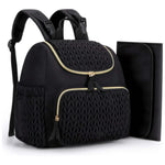 Mommy Diaper Bag Baby Stroller Organizer Backpack Large Capacity Outdoor Travel Maternity Bag With Insulated Pocket Changing Pad