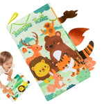 Crinkle Books For Babies Tails Babies Book Cute Sensory Babies Books Early Education Toys Creative Toddler Interactive Books For